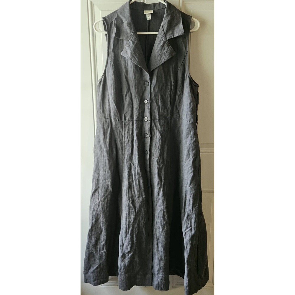 A New‎ Day Button Down Dress Large